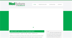 Desktop Screenshot of medreturn.com