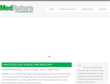 Tablet Screenshot of medreturn.com